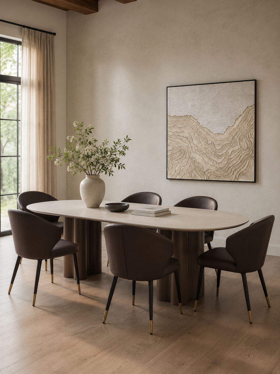Tommy Franks Bellroy Dining Chair - Espresso