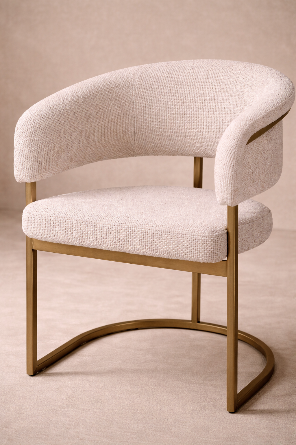 Tommy Franks Clemont Dining Chair - Cream