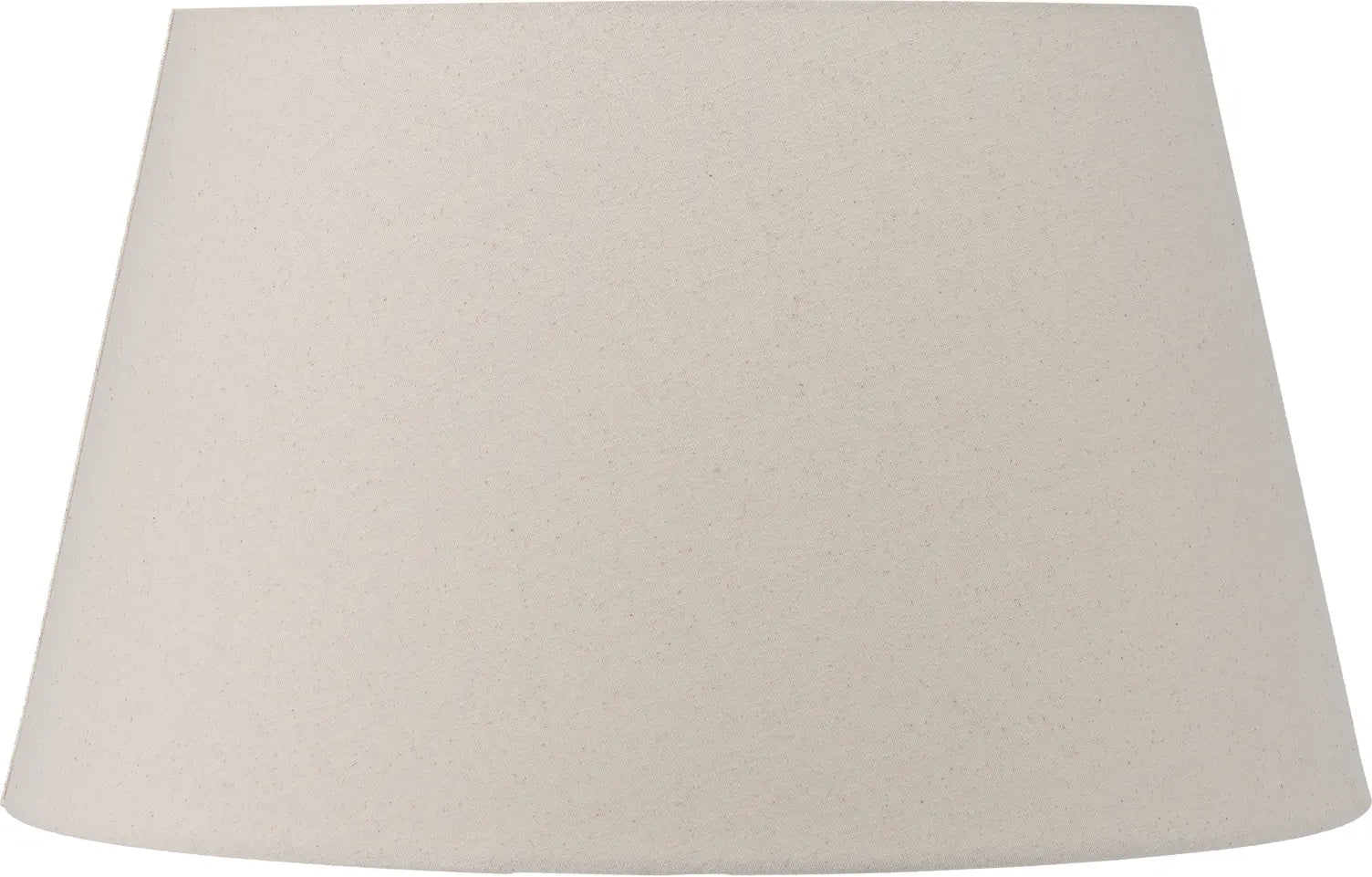 Coast 55cm Cream Calico Tapered Lampshade   Nicholas John Interiors