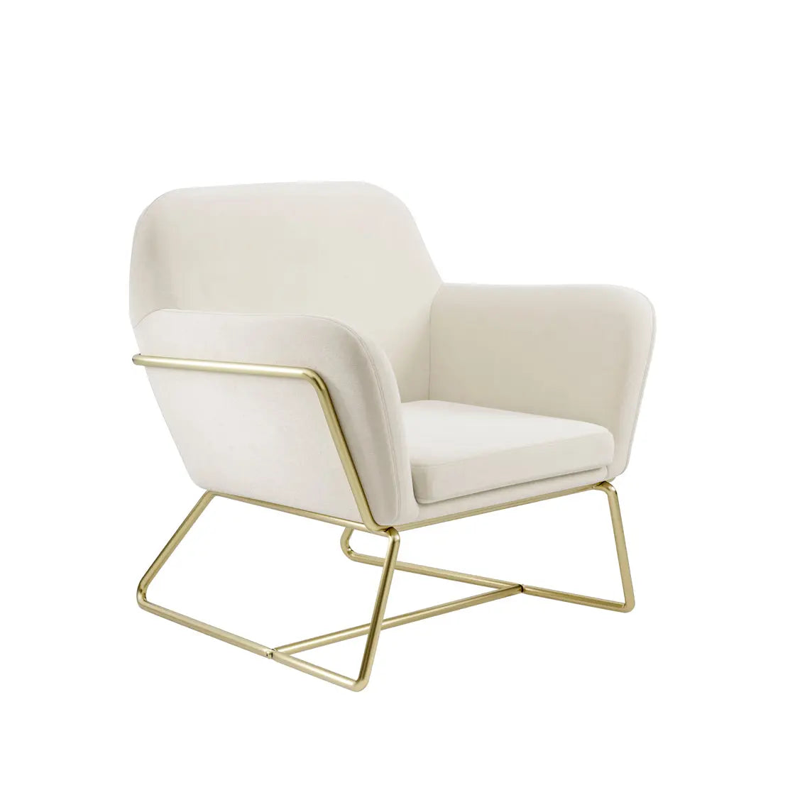 Ashford & Grey Charles Cream Chair  Nicholas John Interiors