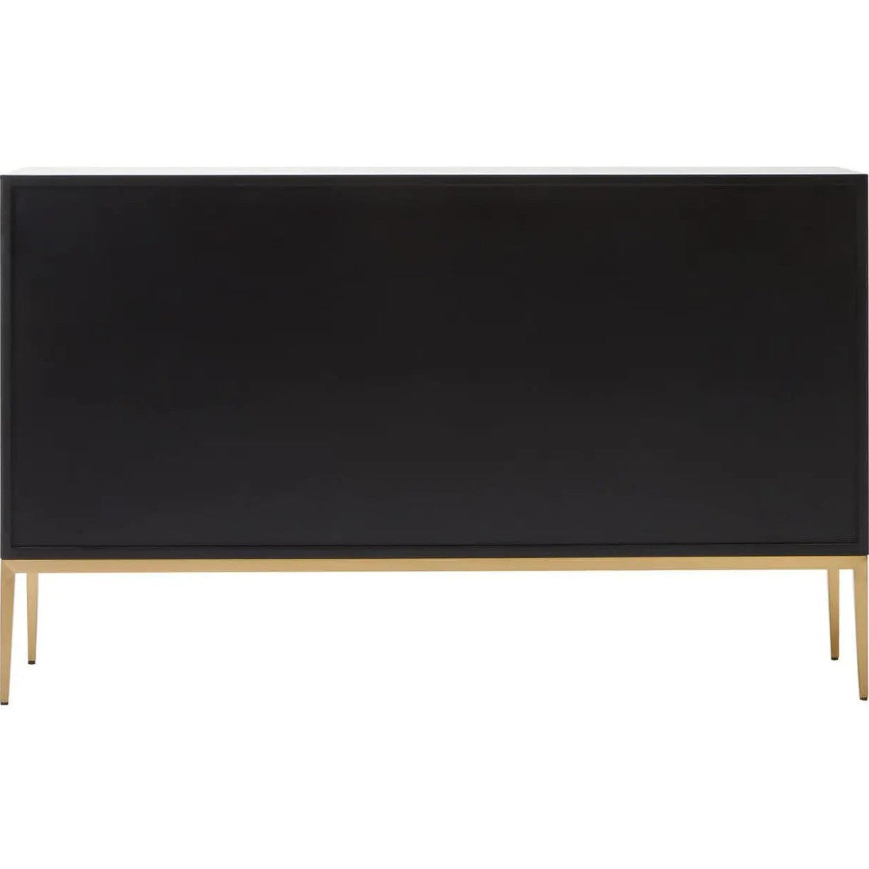 Davaro Black and Gold 4 Door Sideboard