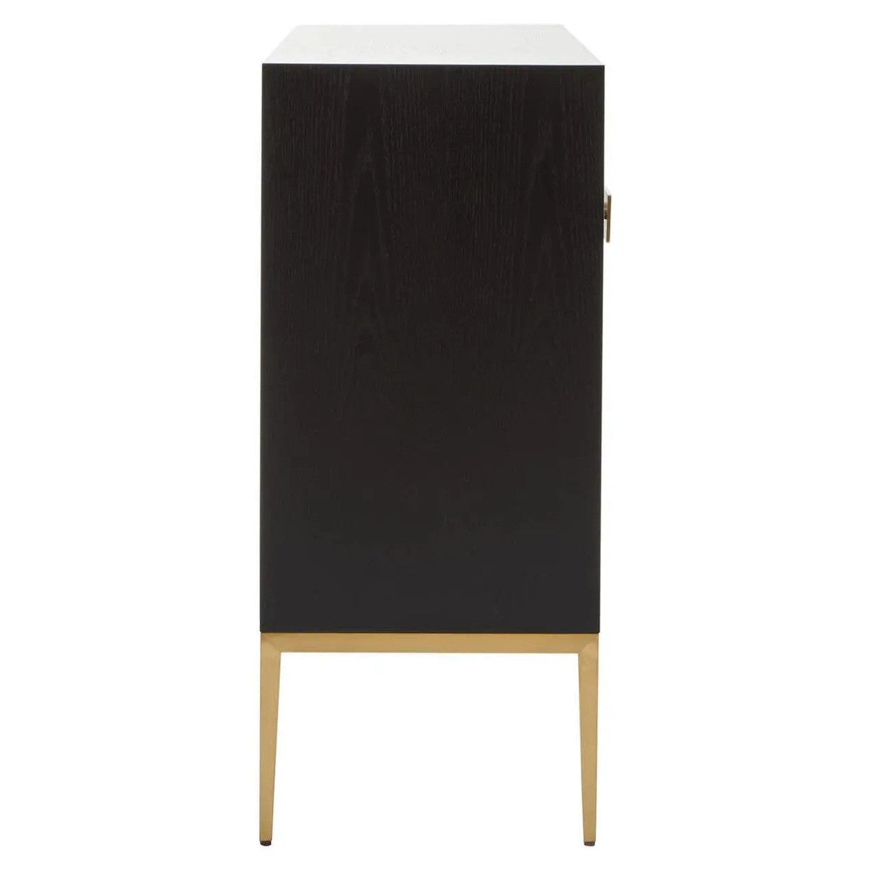 Davaro Black and Gold 4 Door Sideboard