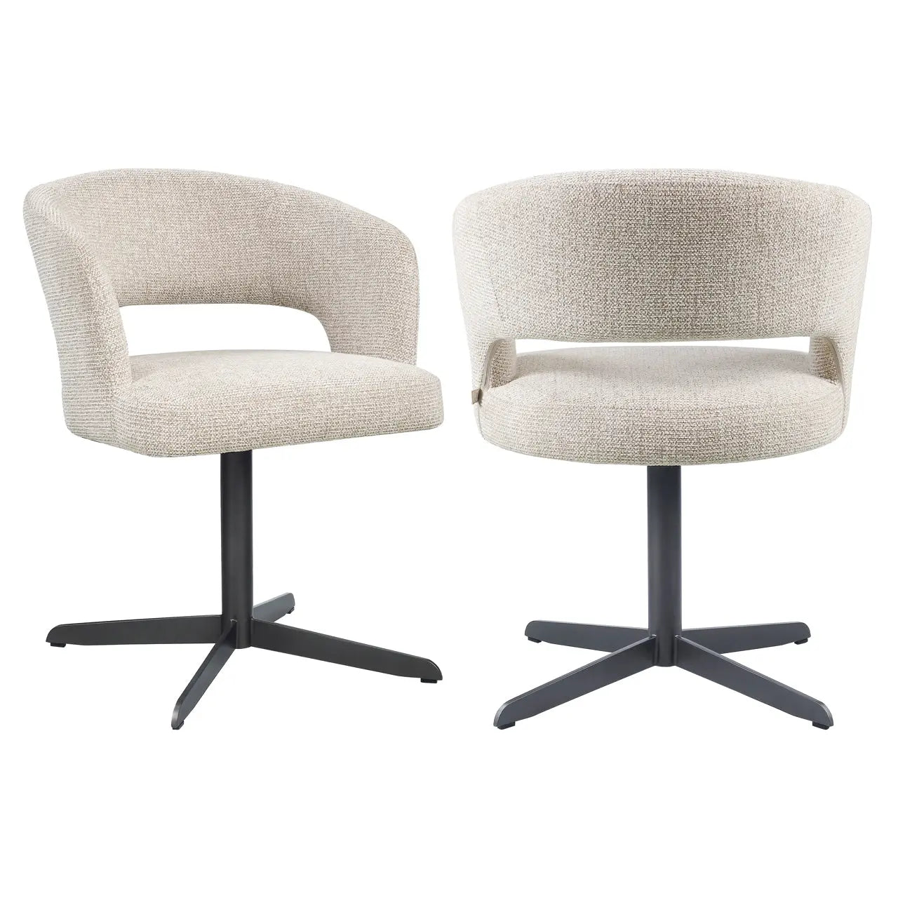 Richmond Interiors Blanca Natural Fancy Dining Chair   Nicholas John Interiors