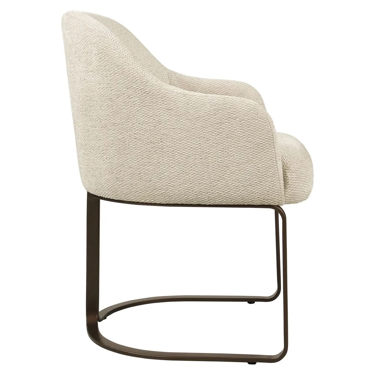 Richmond Interiors Hadley Natural Boldweave Dining Chair   Nicholas John Interiors