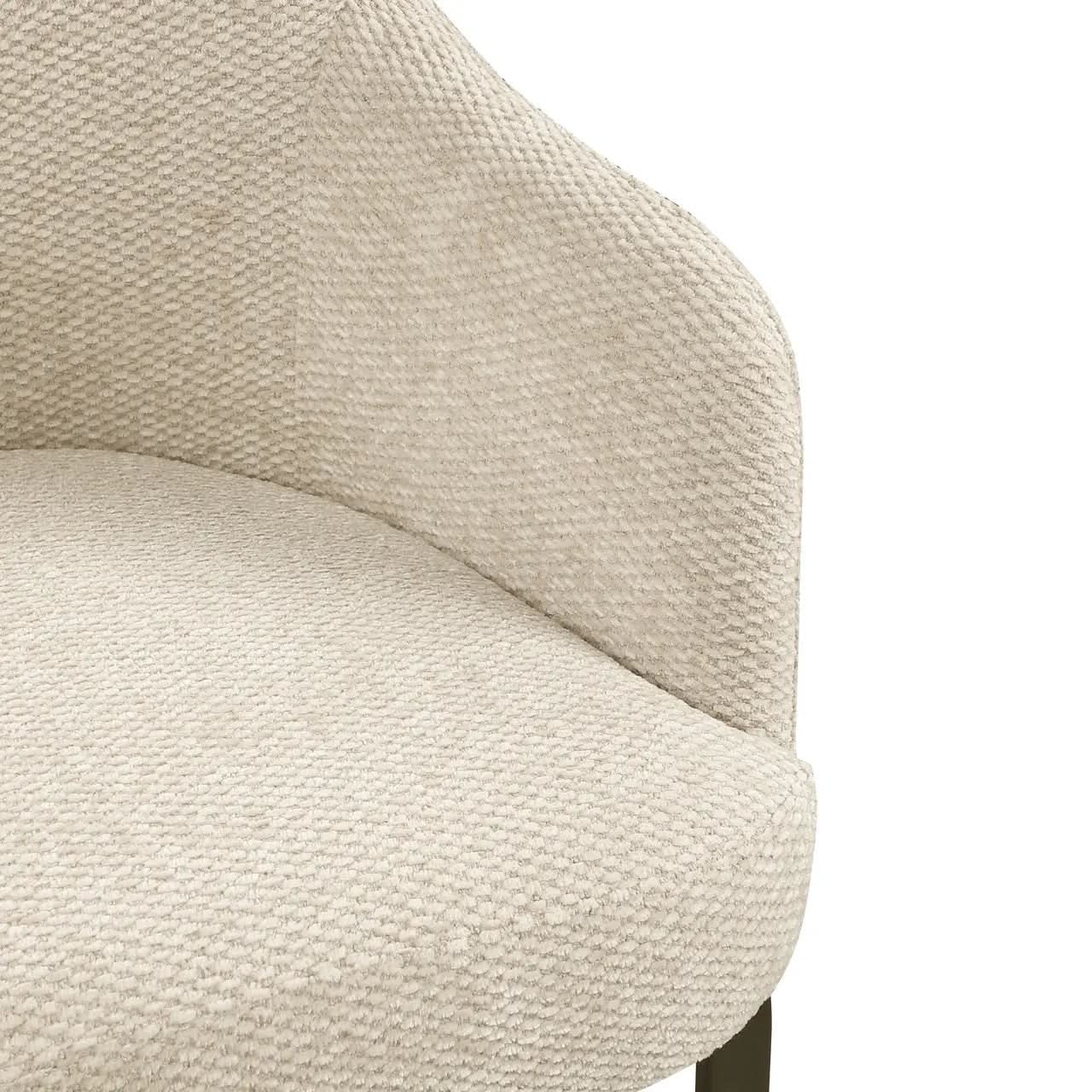 Richmond Interiors Hadley Natural Boldweave Dining Chair   Nicholas John Interiors