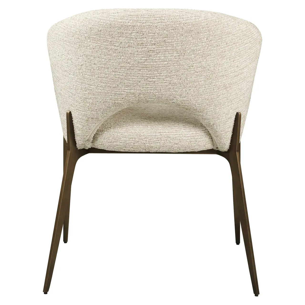 Richmond Interiors Kenzi Natural Linear Dining Chair   Nicholas John Interiors