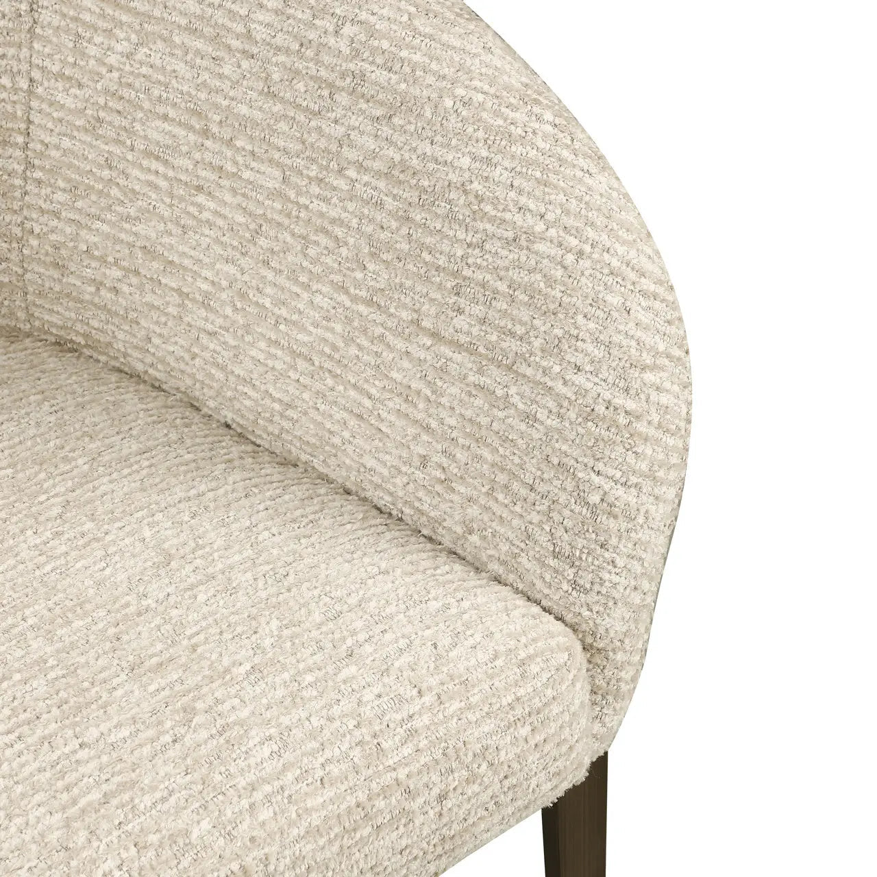 Richmond Interiors Kenzi Natural Linear Dining Chair   Nicholas John Interiors