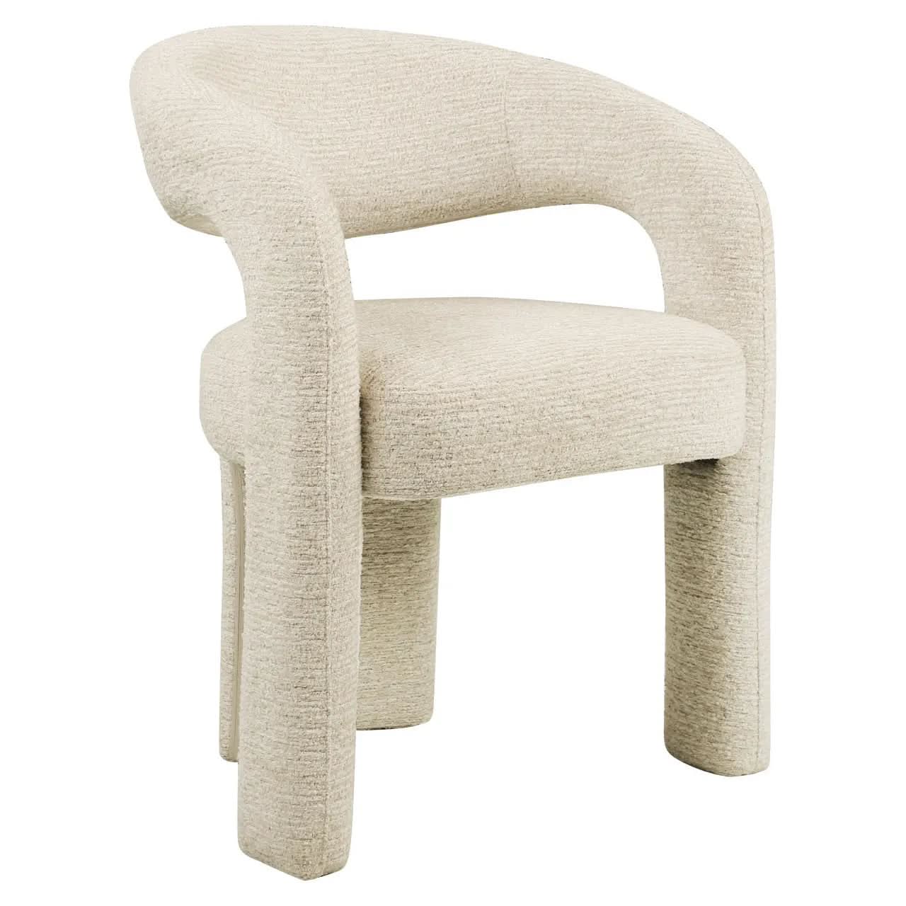 Richmond Interiors Soho Natural Linear Dining Chair   Nicholas John Interiors