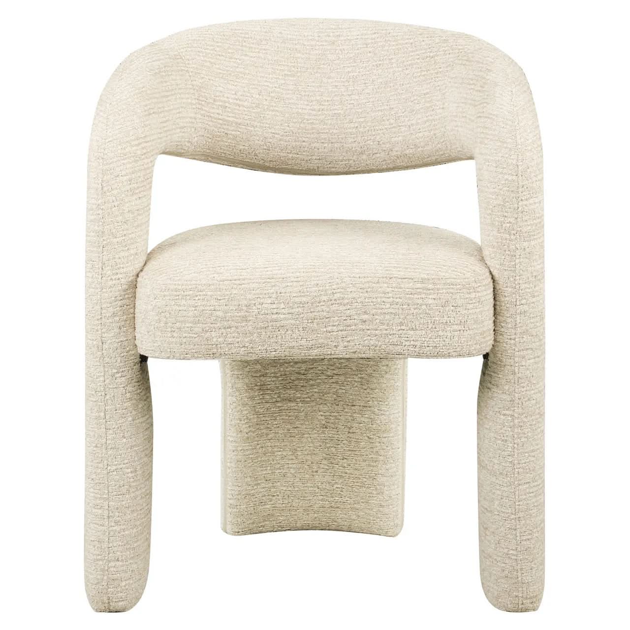 Richmond Interiors Soho Natural Linear Dining Chair   Nicholas John Interiors