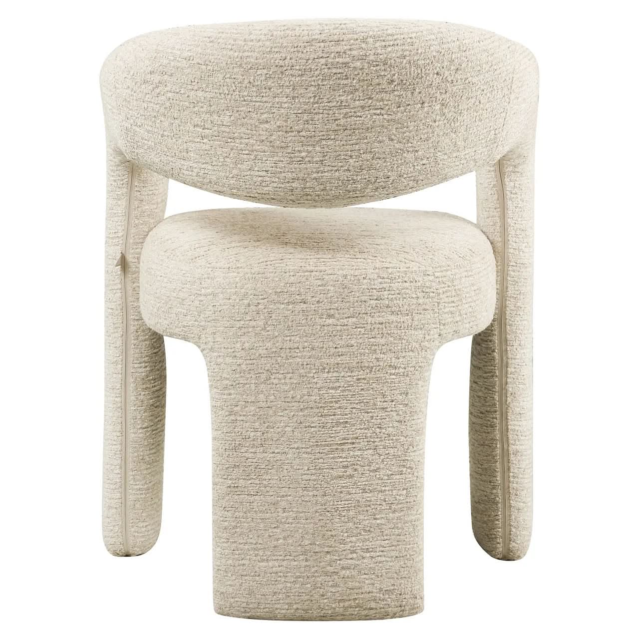 Richmond Interiors Soho Natural Linear Dining Chair   Nicholas John Interiors