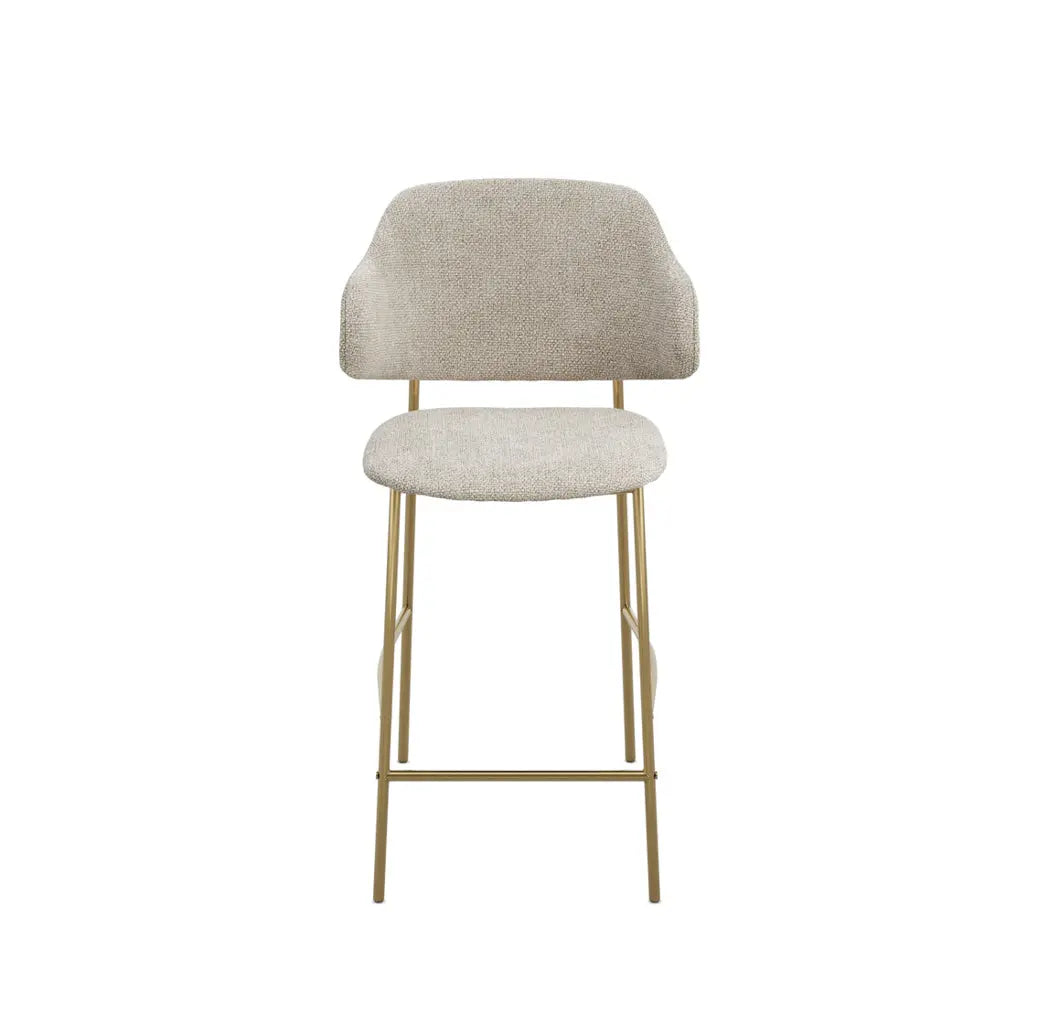 Ashford & Grey Dorchester Wheat and Gold Counter Stool