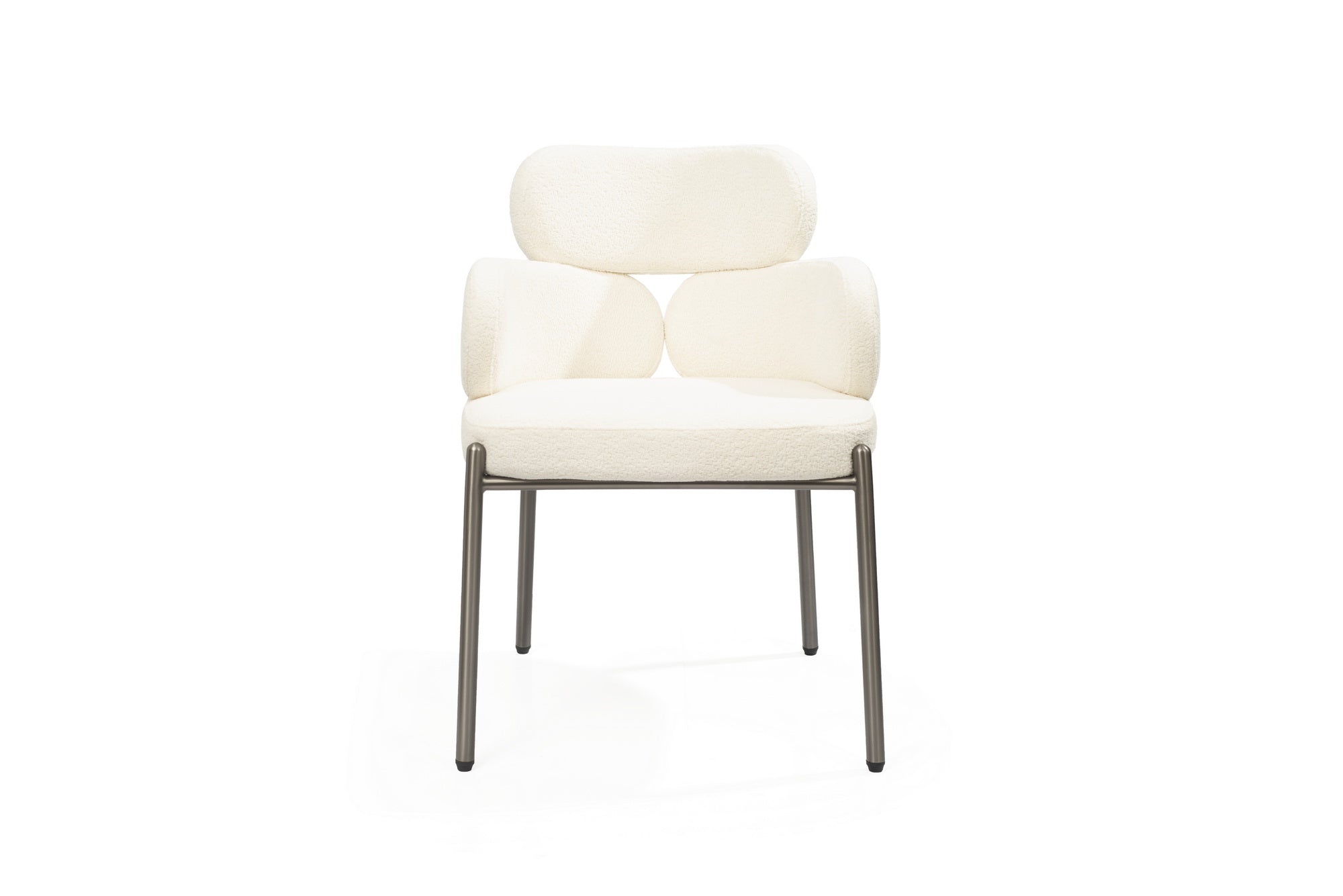 Tommy Franks Dream Dining Chair - Embley Bouclé White