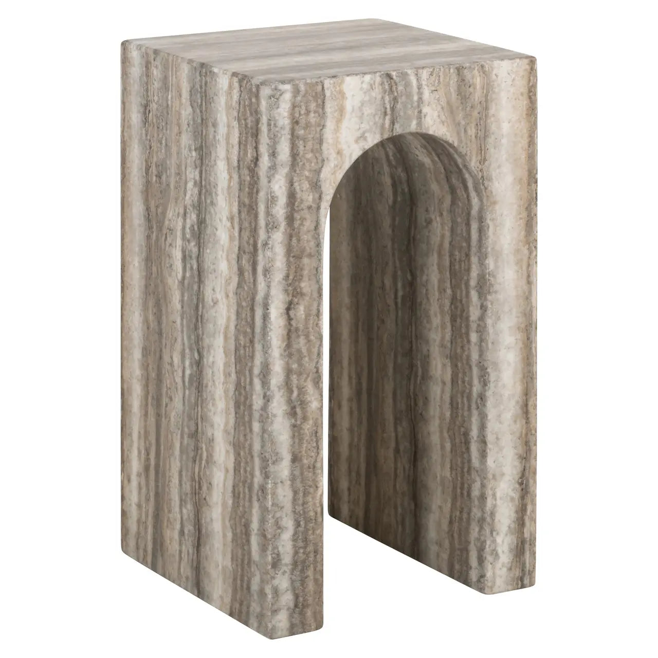 Dulce Grey End Table   Nicholas John Interiors