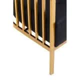 Elina Brushed Gold Dome Cage Chair   Nicholas John Interiors