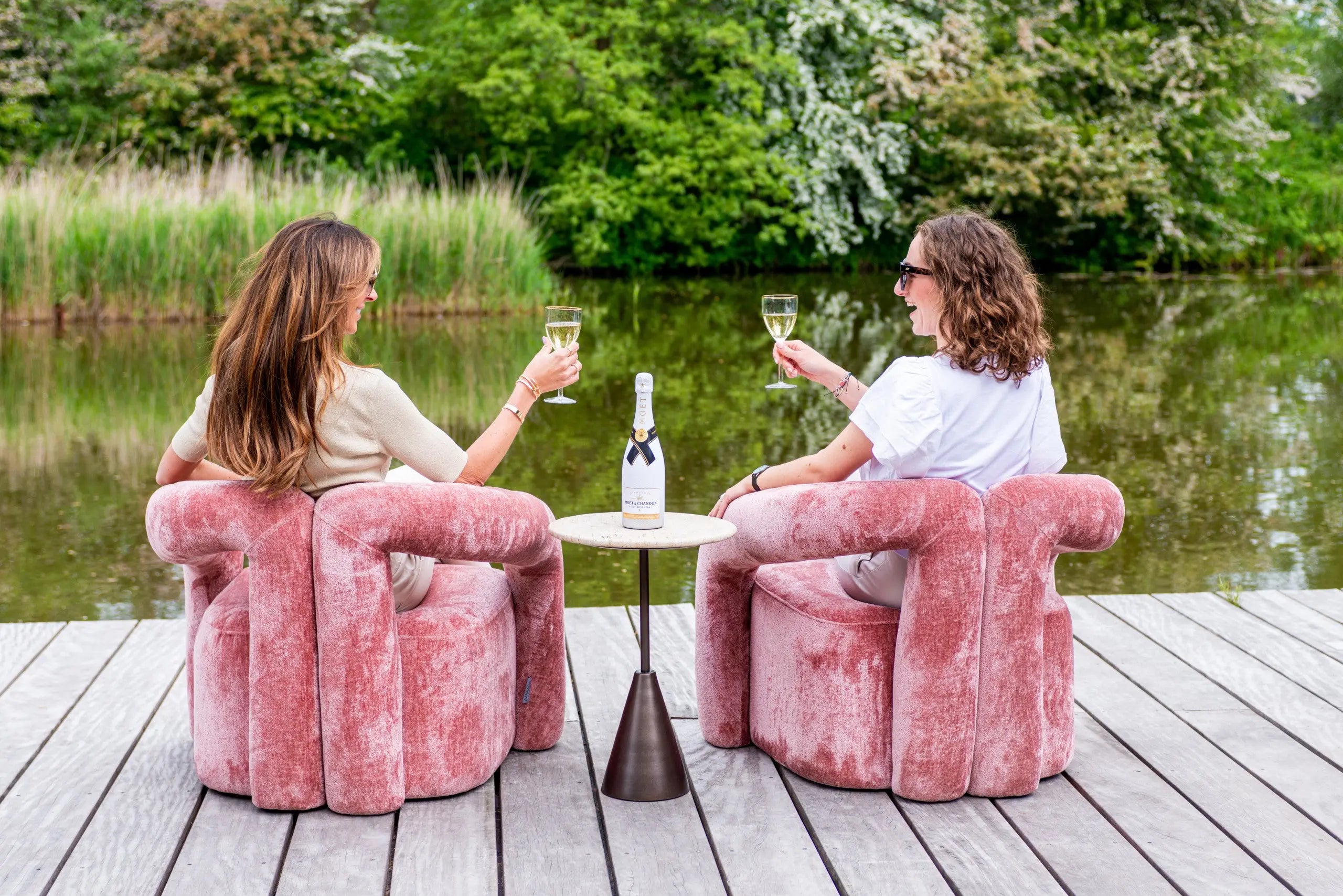 End table Avalon bronze   Nicholas John Interiors