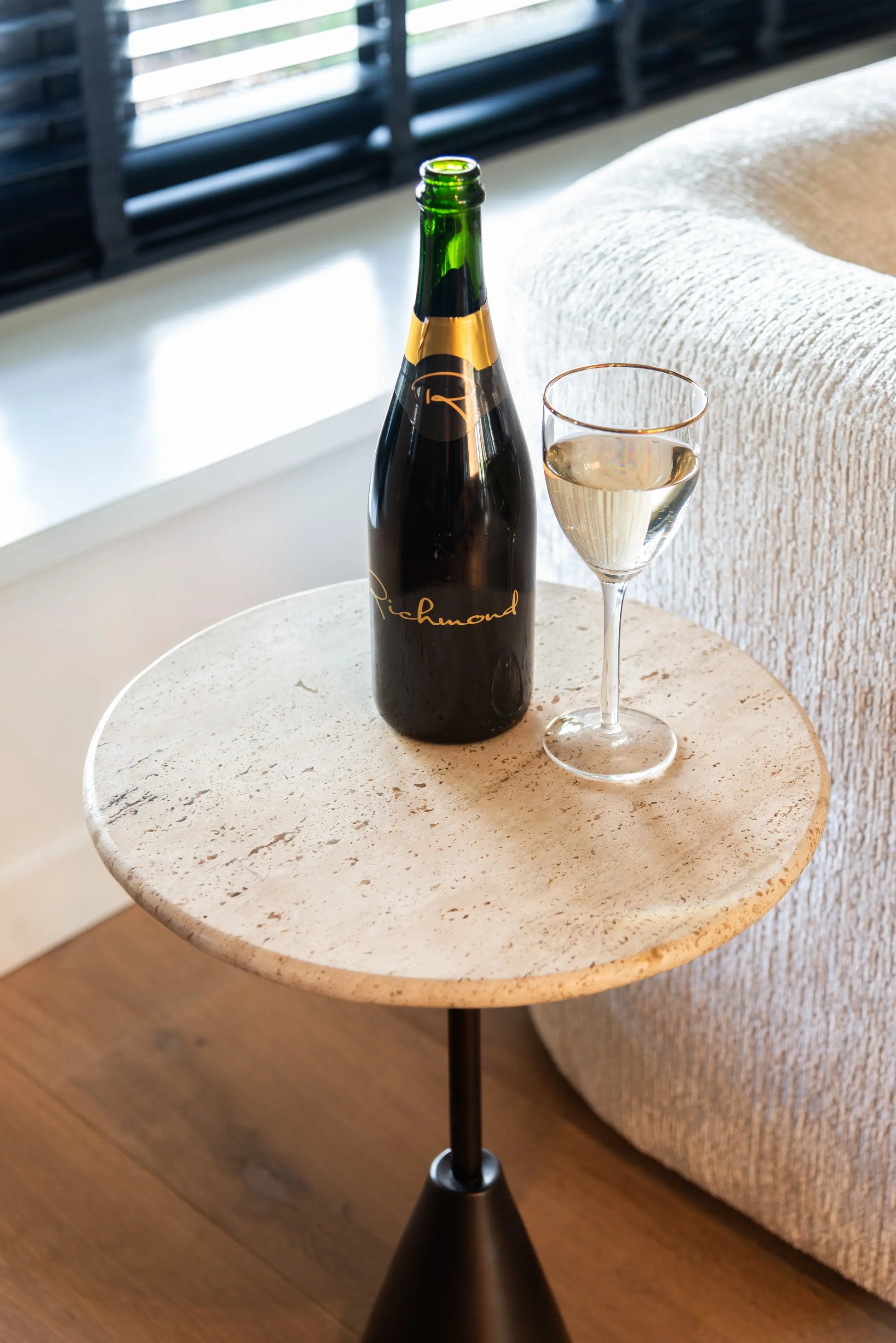 End table Avalon bronze   Nicholas John Interiors