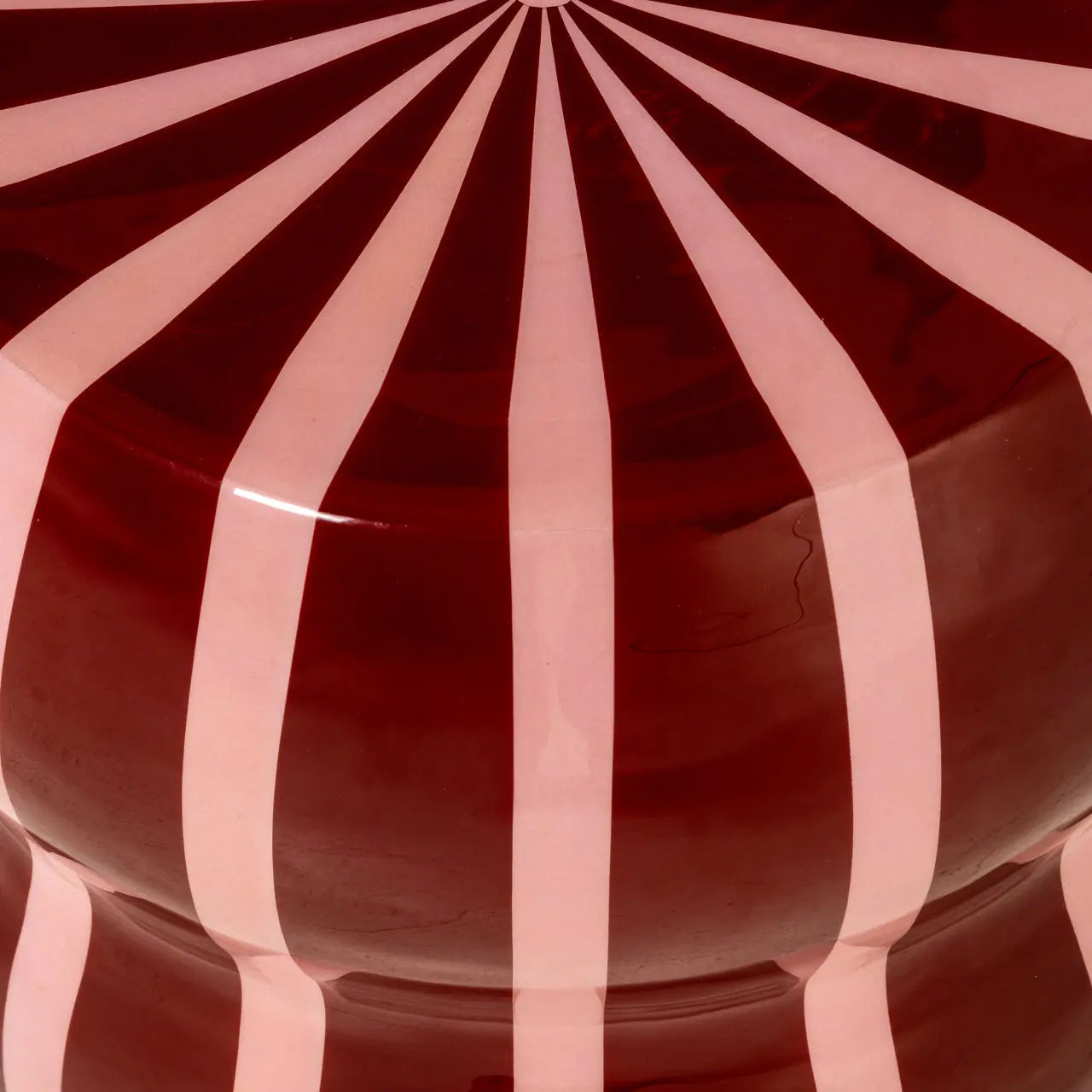 End table Yalou red   Nicholas John Interiors