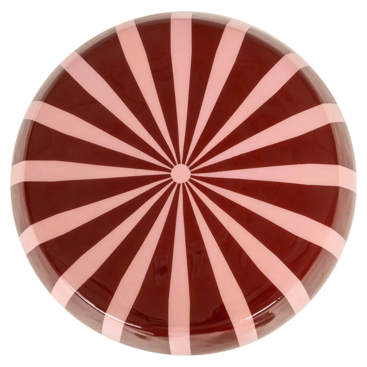 End table Yalou red   Nicholas John Interiors