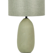 Erika Sage Vintage Textured Ceramic Table Lamp   Nicholas John Interiors