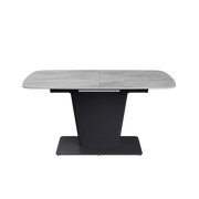 Estello 160-200cm Light Grey Ceramic Extending Dining Table  Nicholas John Interiors