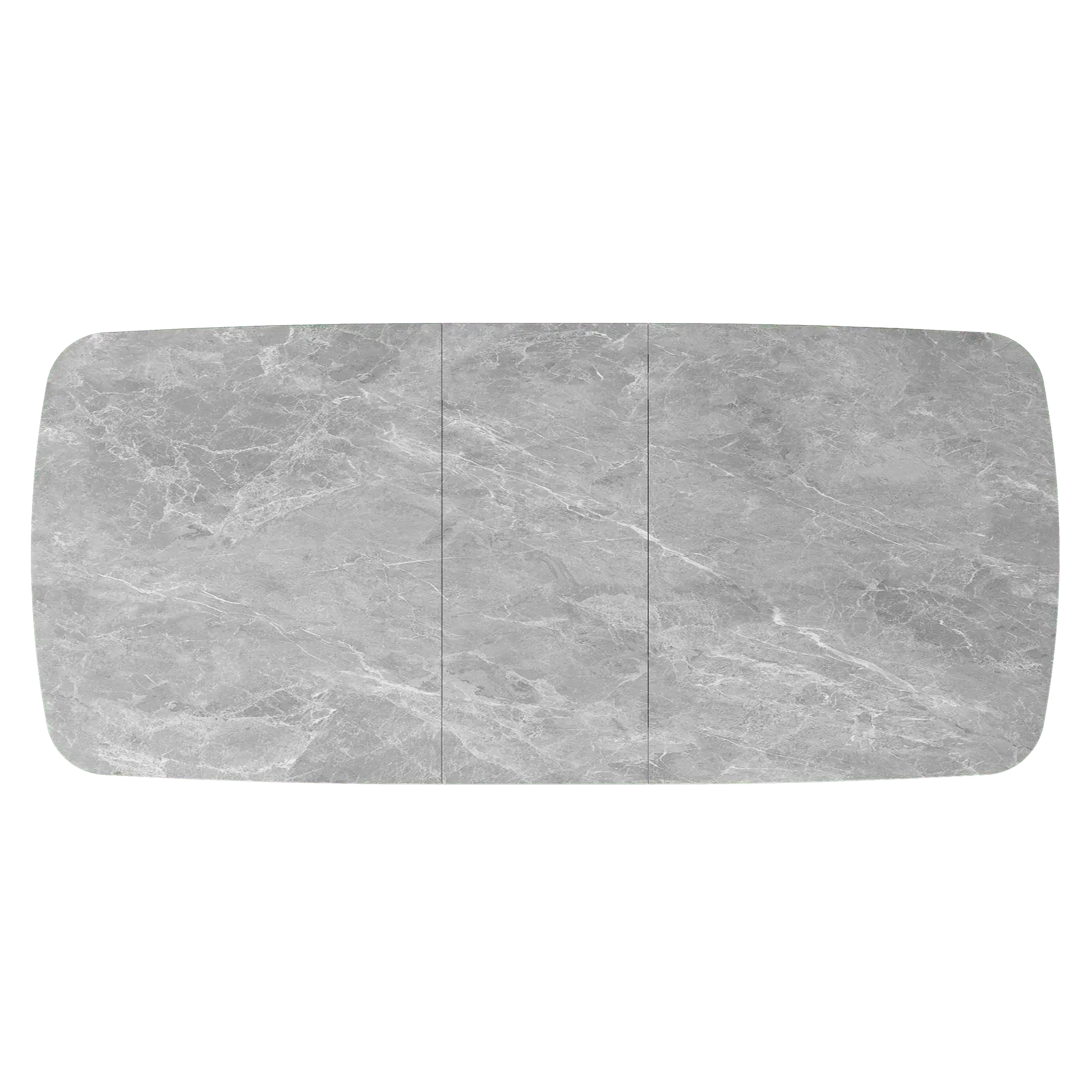 Estello 160-200cm Light Grey Ceramic Extending Dining Table  Nicholas John Interiors