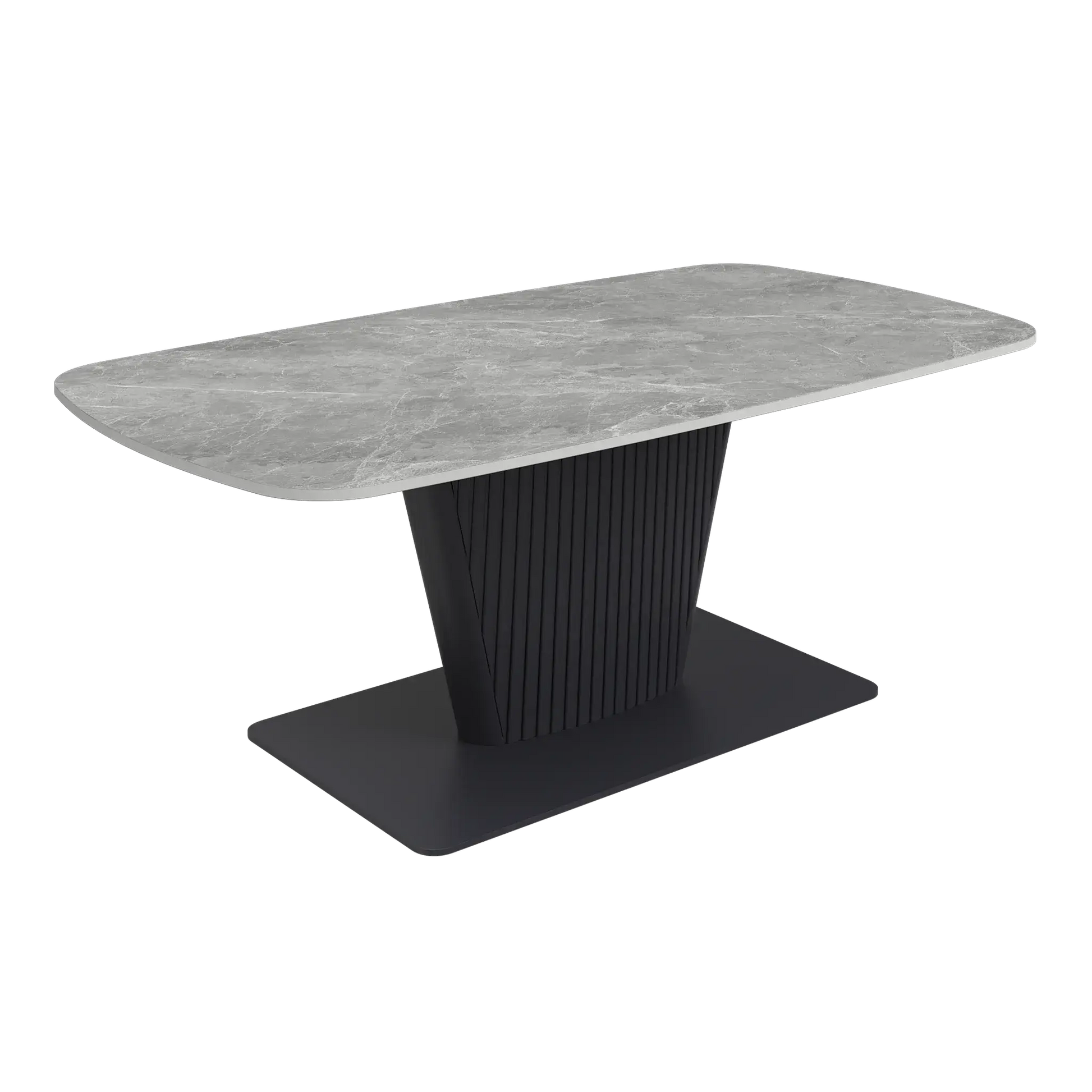 Estello Light Grey Ceramic Coffee Table  Nicholas John Interiors