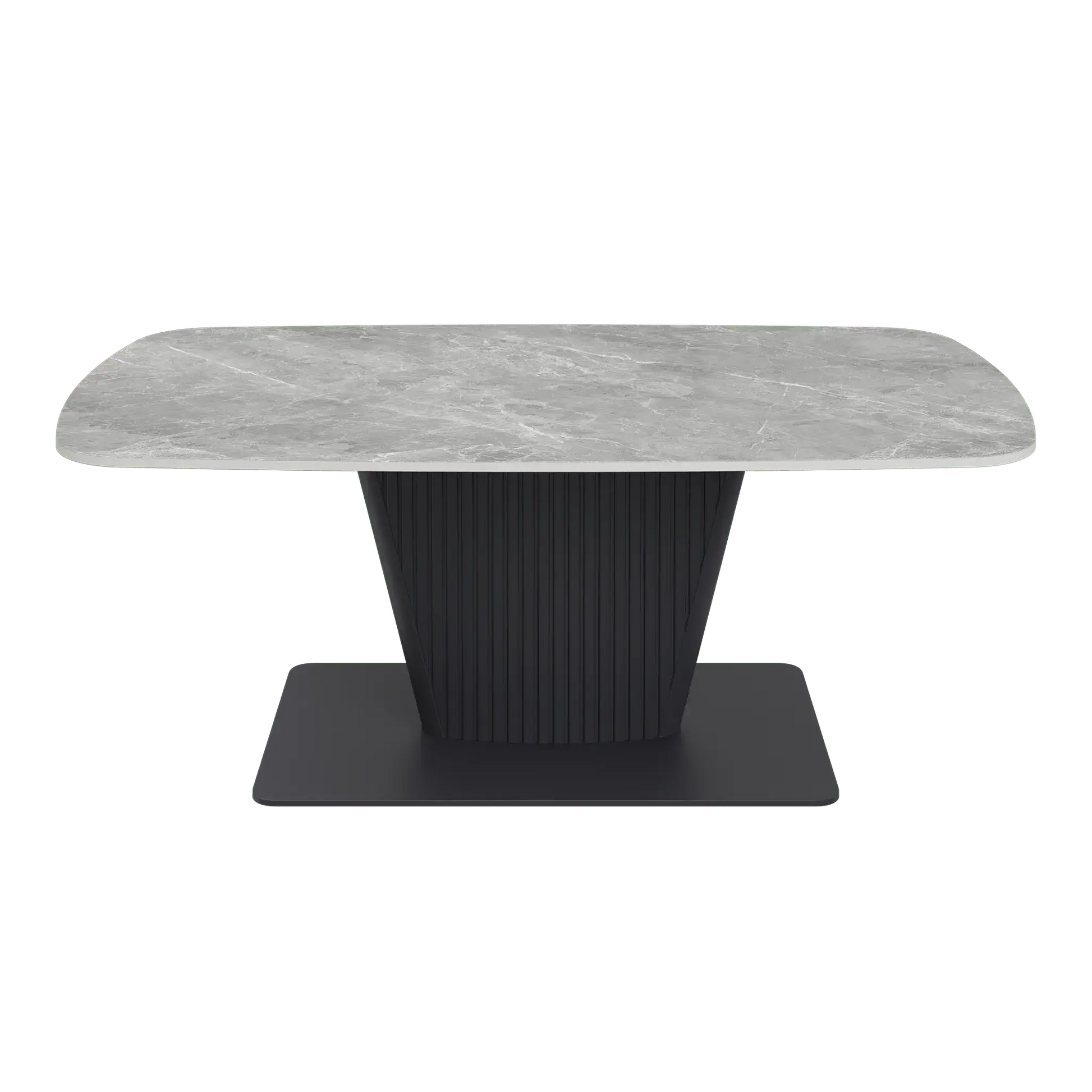 Estello Light Grey Ceramic Coffee Table  Nicholas John Interiors