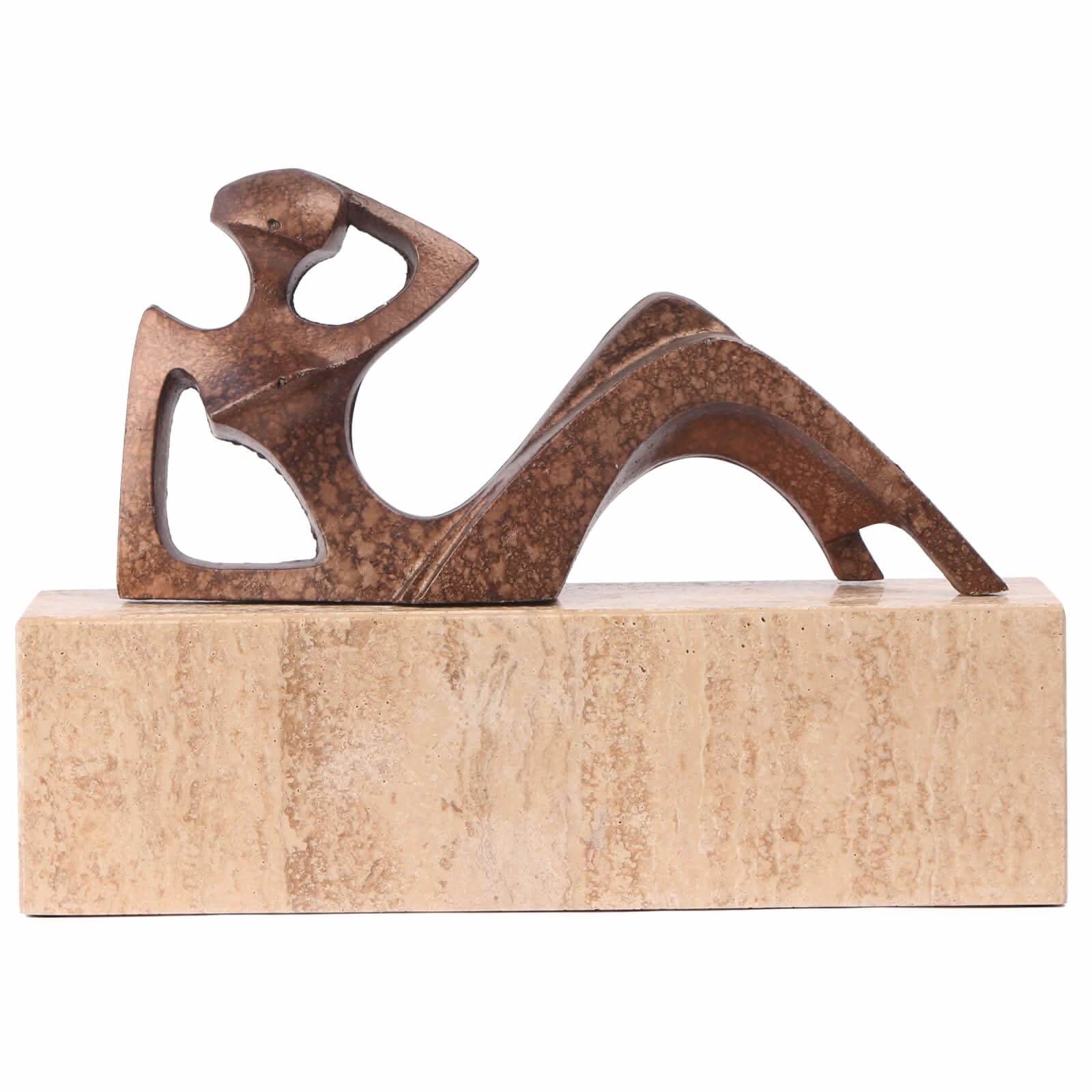 Keiichi Abstract Figure Sculpture   Nicholas John Interiors