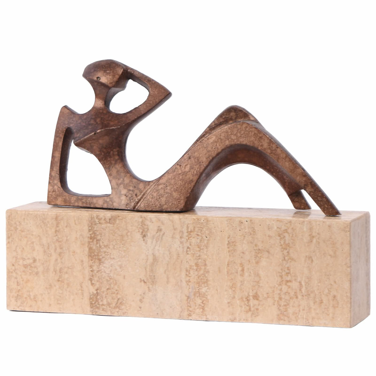 Keiichi Abstract Figure Sculpture   Nicholas John Interiors