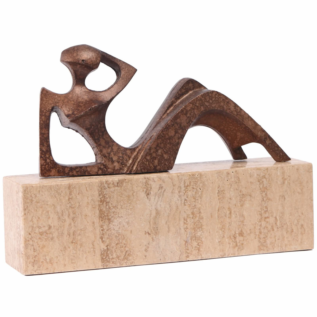 Keiichi Abstract Figure Sculpture   Nicholas John Interiors
