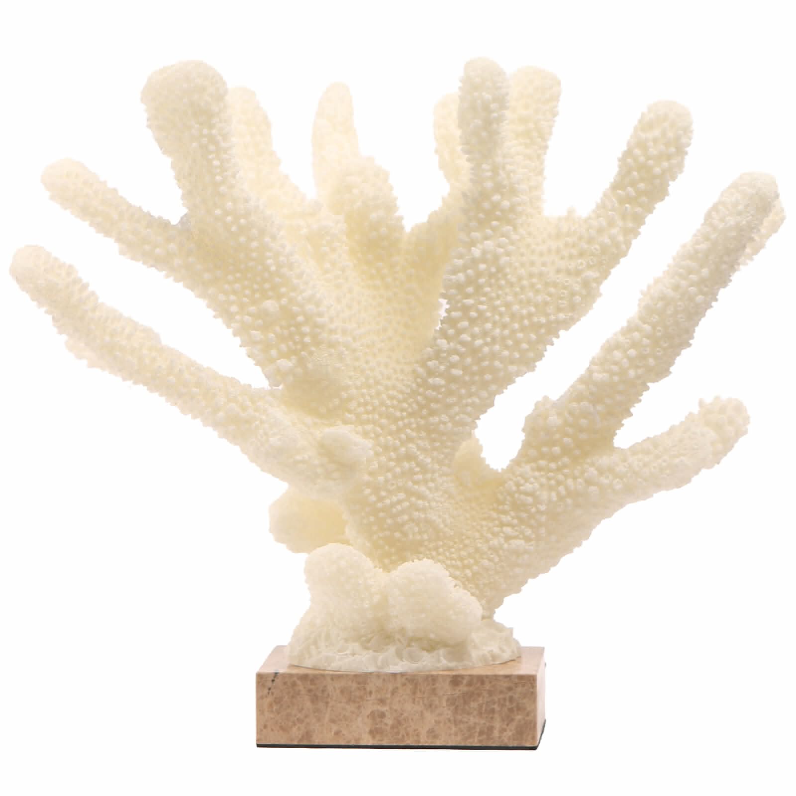 Keiichi Pearline Coral Ornament   Nicholas John Interiors