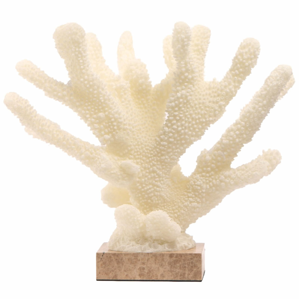 Keiichi Pearline Coral Ornament   Nicholas John Interiors
