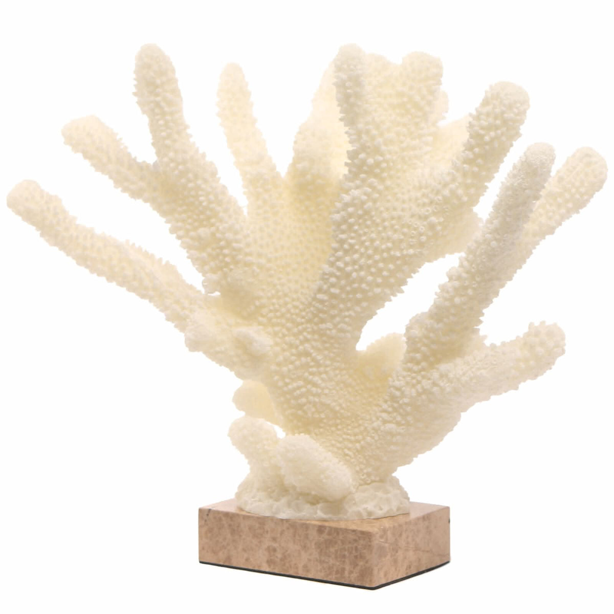Keiichi Pearline Coral Ornament   Nicholas John Interiors