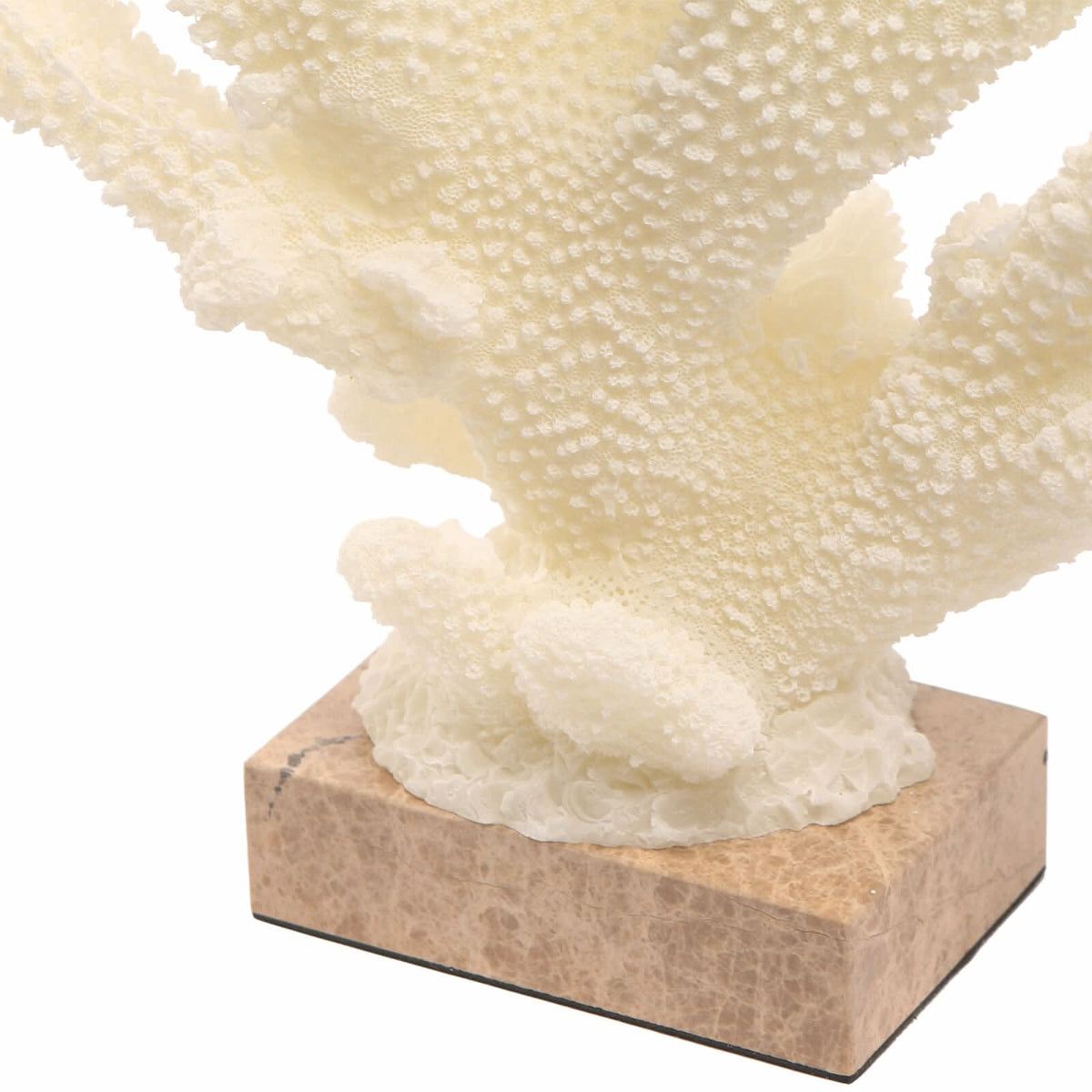 Keiichi Pearline Coral Ornament   Nicholas John Interiors