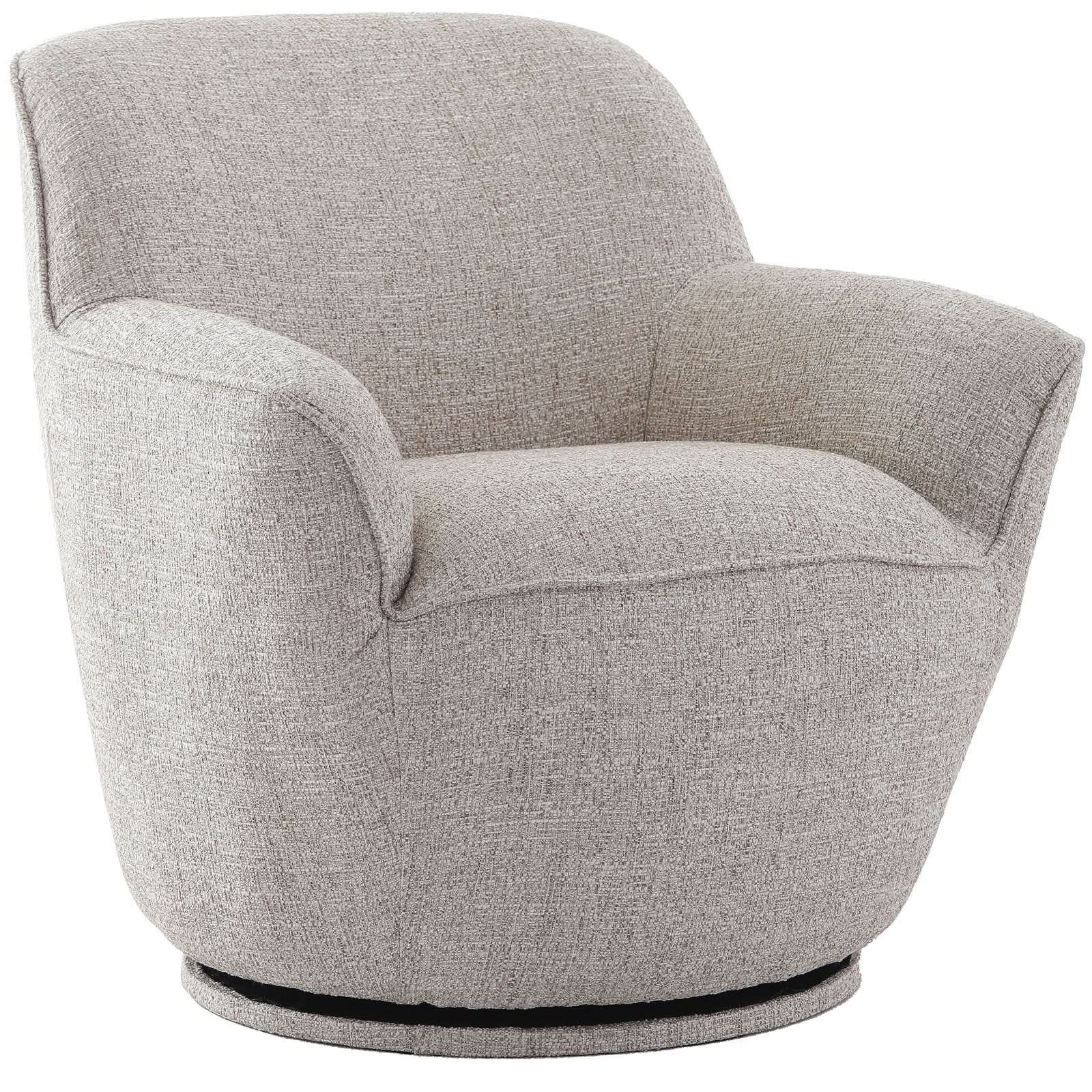 Keiichi Teddington Swivel Accent Chair   Nicholas John Interiors