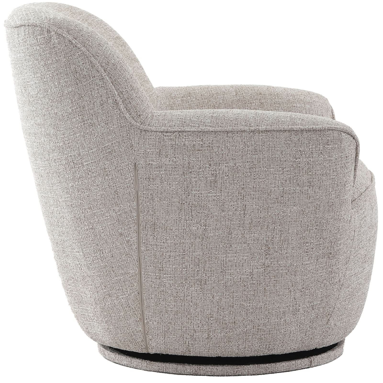 Keiichi Teddington Swivel Accent Chair   Nicholas John Interiors