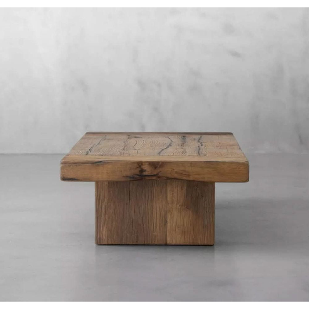 Keiichi Reclaimed Oak Coffee Table   Nicholas John Interiors