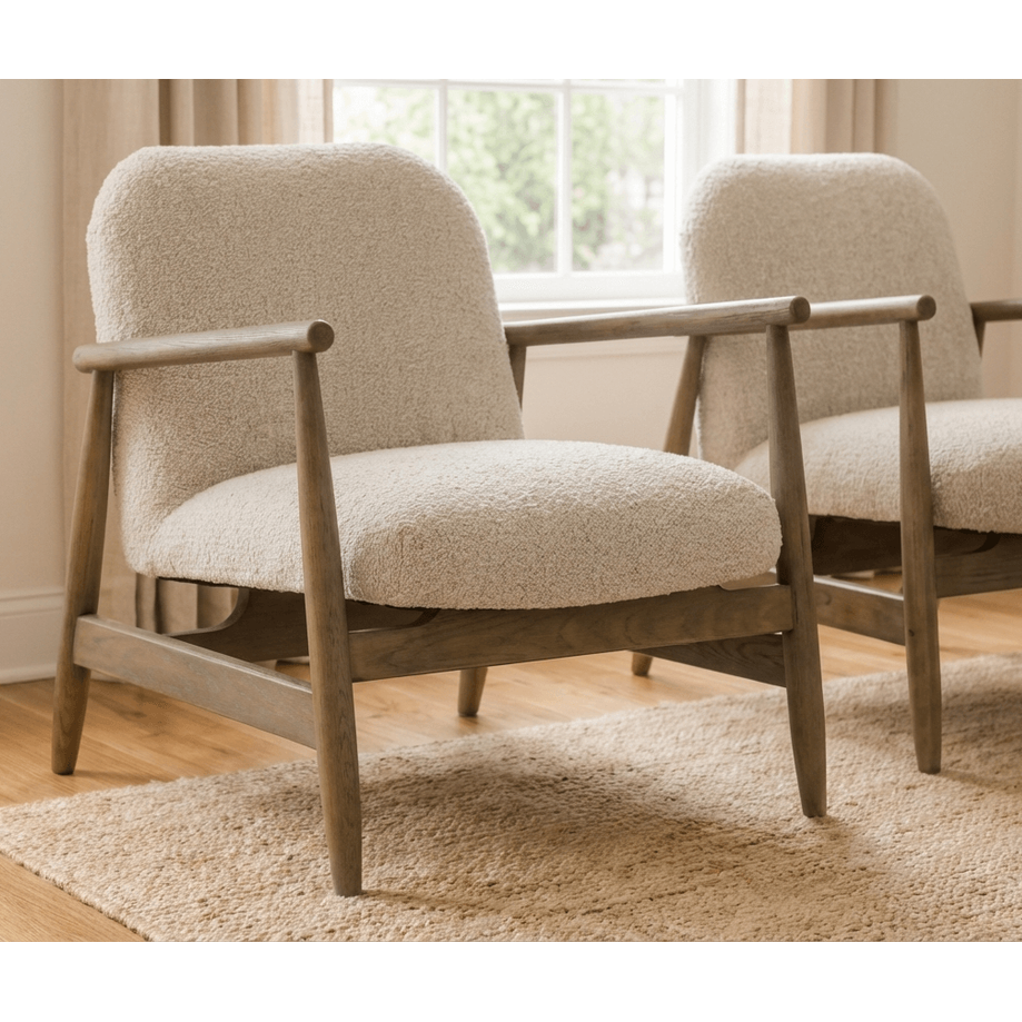 Keiichi Ilmington Accent Chair in Natural   Nicholas John Interiors