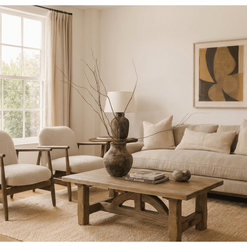 Keiichi Ilmington Accent Chair in Natural   Nicholas John Interiors