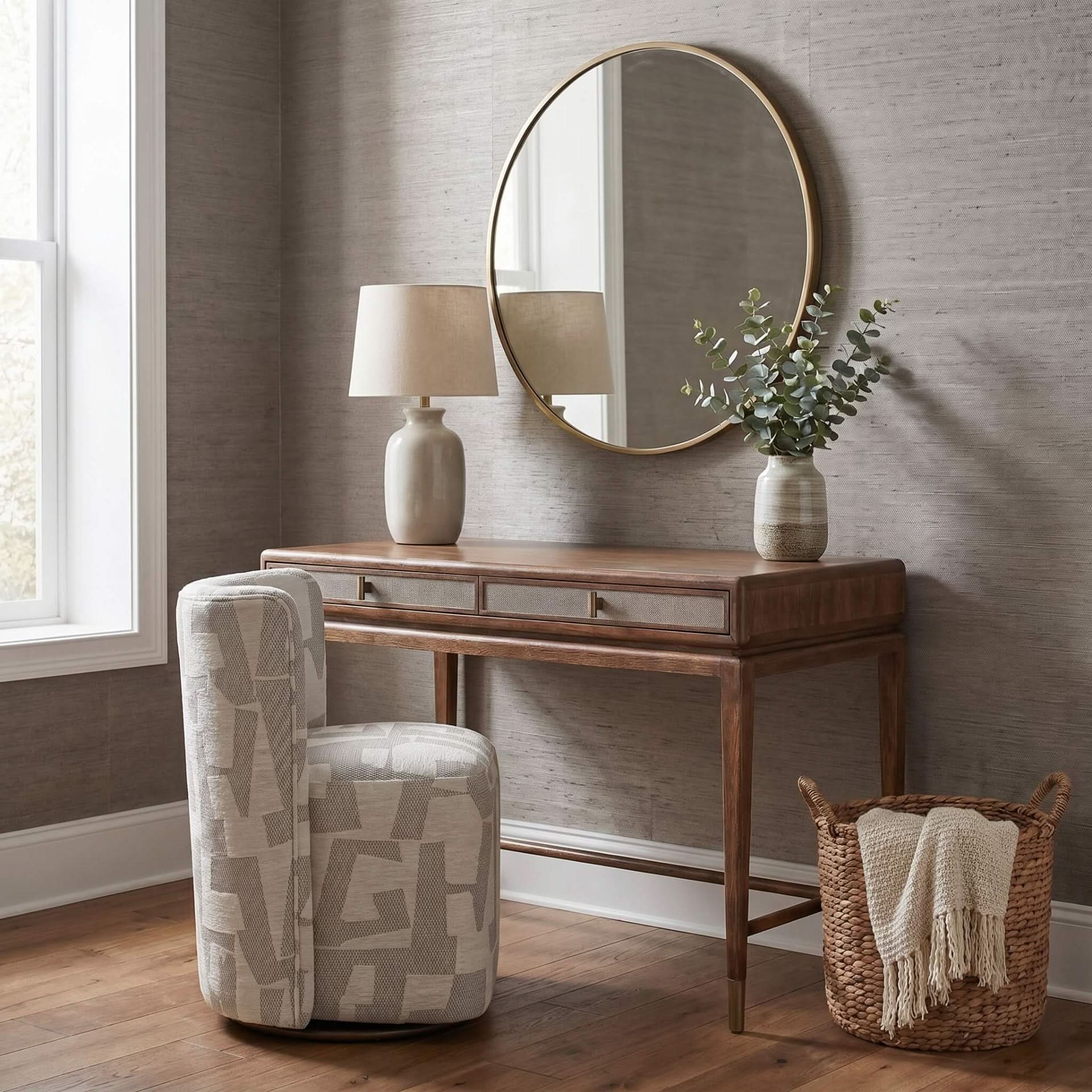 Keiichi Birdlip Dressing Table   Nicholas John Interiors