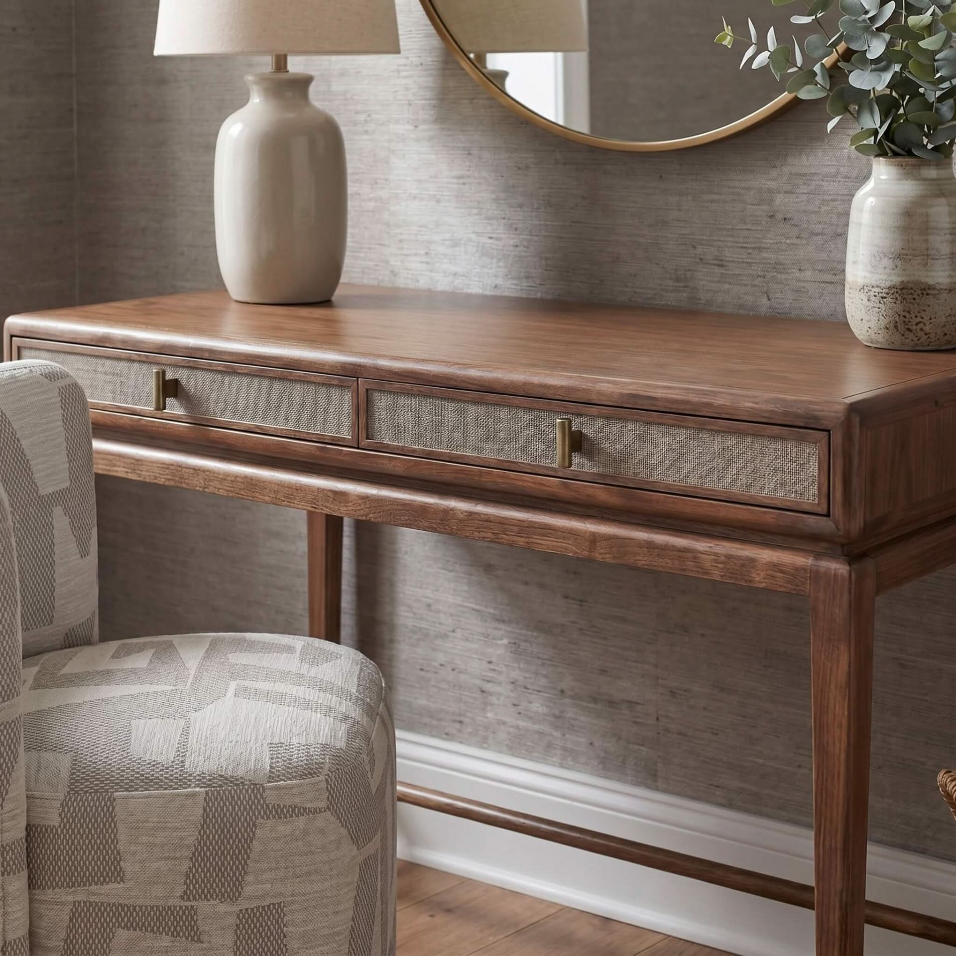 Keiichi Birdlip Dressing Table   Nicholas John Interiors