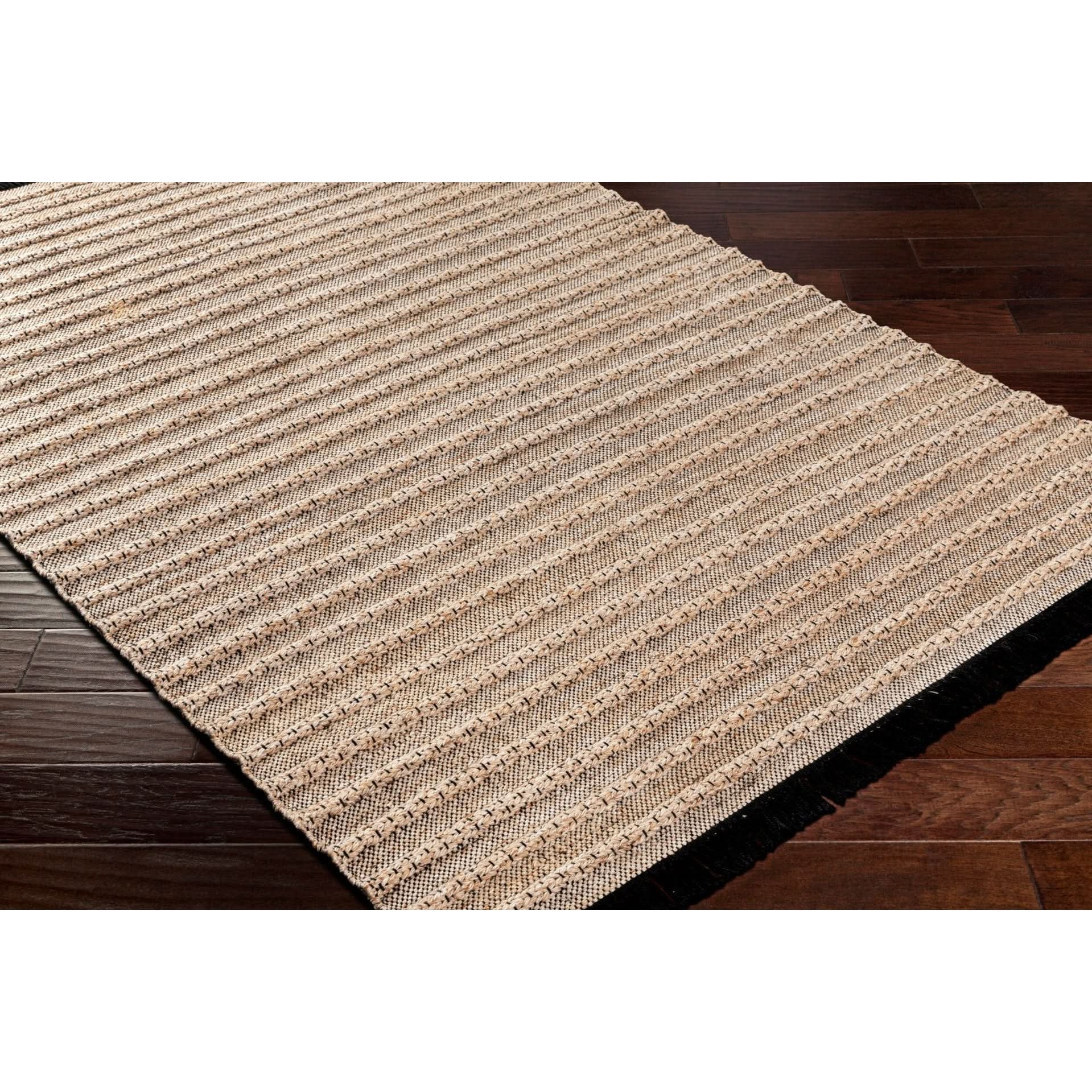 Keiichi Azalea Hand Woven Rug in Dark Beige - 366 x 269 cm   Nicholas John Interiors