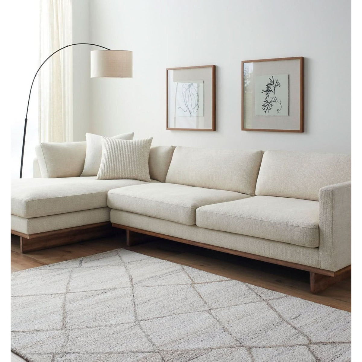 Keiichi Berna Hand Tufted Rug - 229 x 152 cm   Nicholas John Interiors