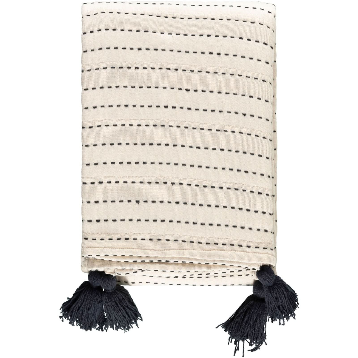 Keiichi Kapri Woven Throw 152 x 127 cm   Nicholas John Interiors
