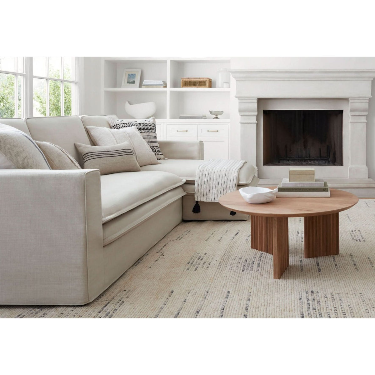 Keiichi Kapri Woven Throw 152 x 127 cm   Nicholas John Interiors