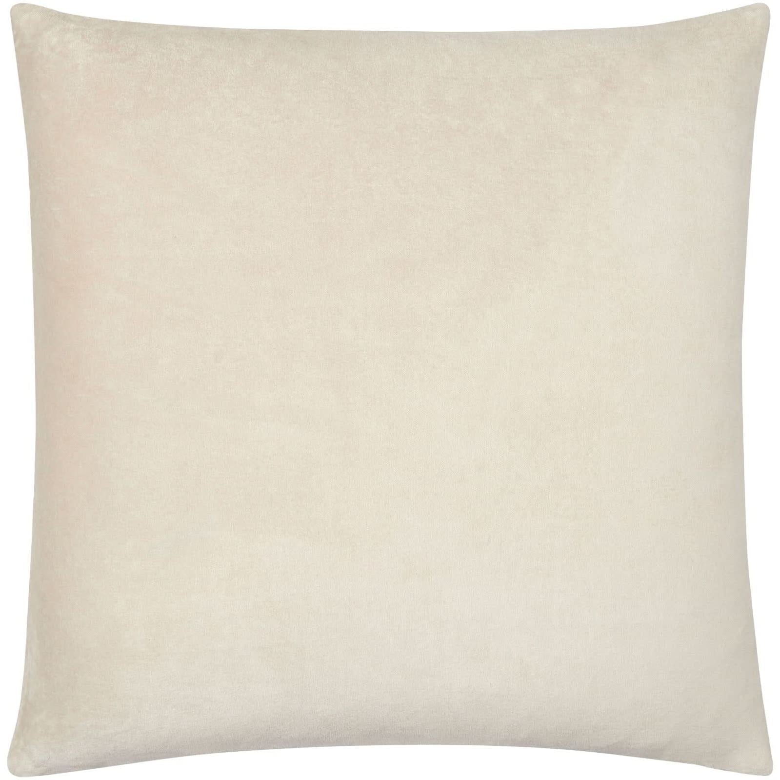 Keiichi Digby Velvet Cushion in Oatmeal - 51 x 51 cm   Nicholas John Interiors