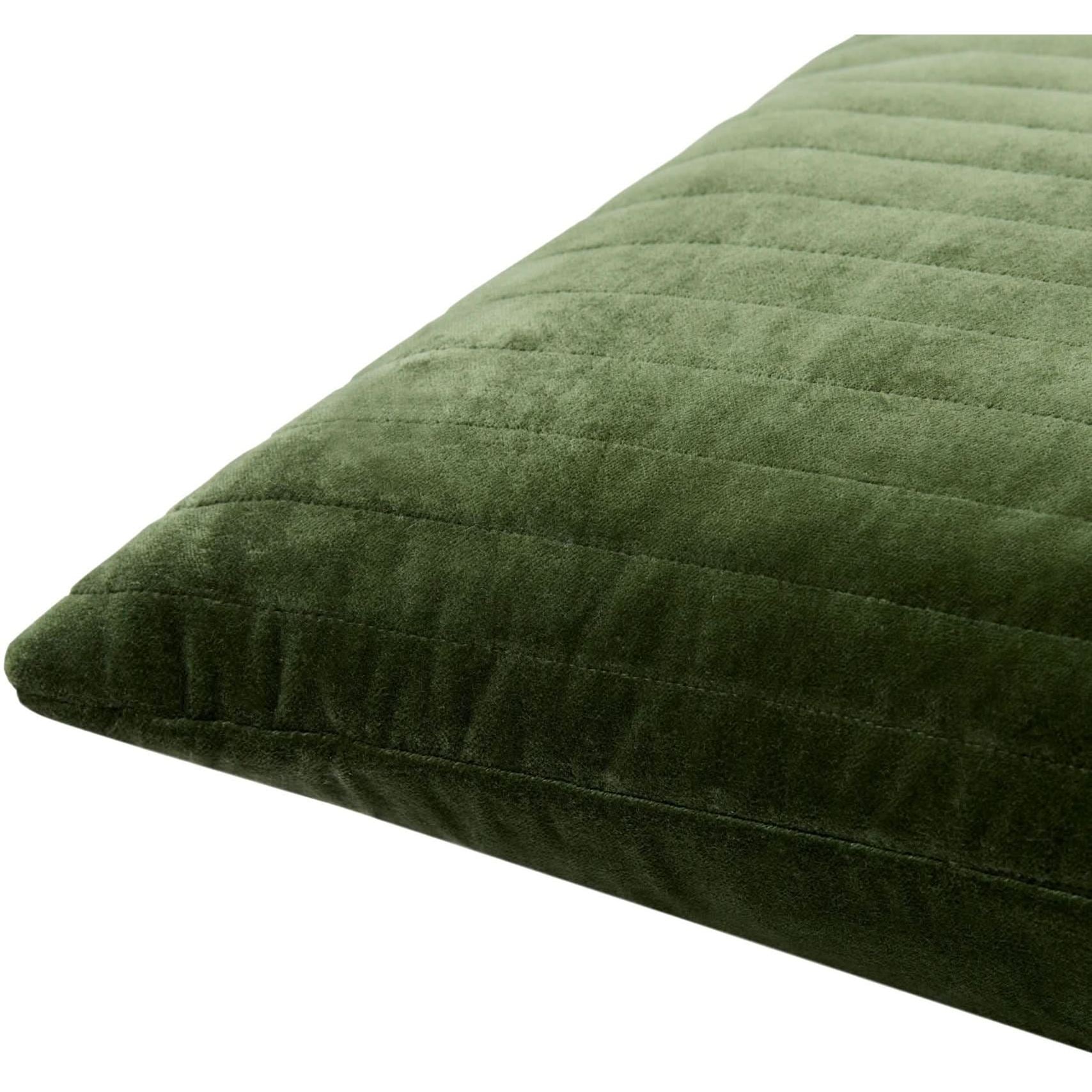 Keiichi Digby Velvet Cushion in Forest Green - 51 x 51 cm   Nicholas John Interiors