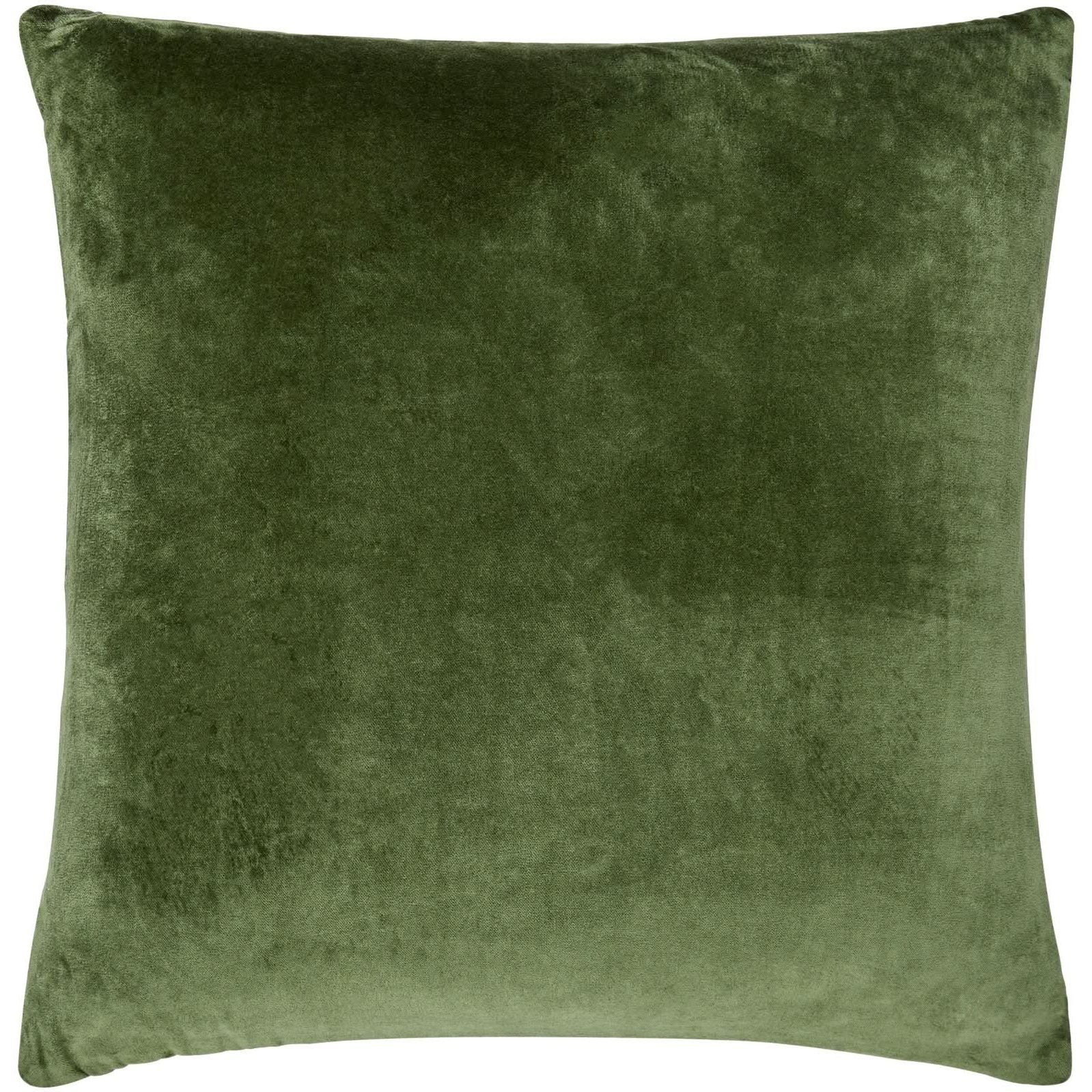 Keiichi Digby Velvet Cushion in Forest Green - 51 x 51 cm   Nicholas John Interiors