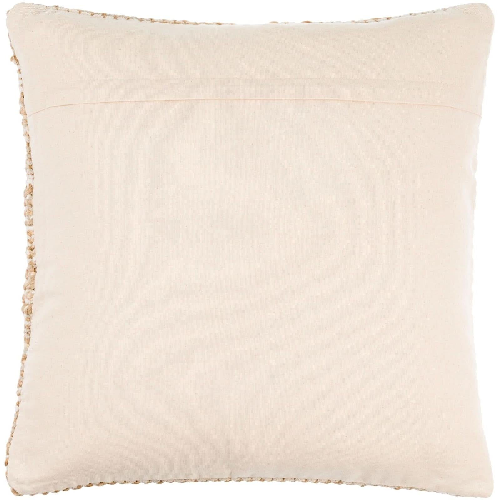 Keiichi Denpasar Hand Woven Cushion in Beige - 51 x 51 cm   Nicholas John Interiors