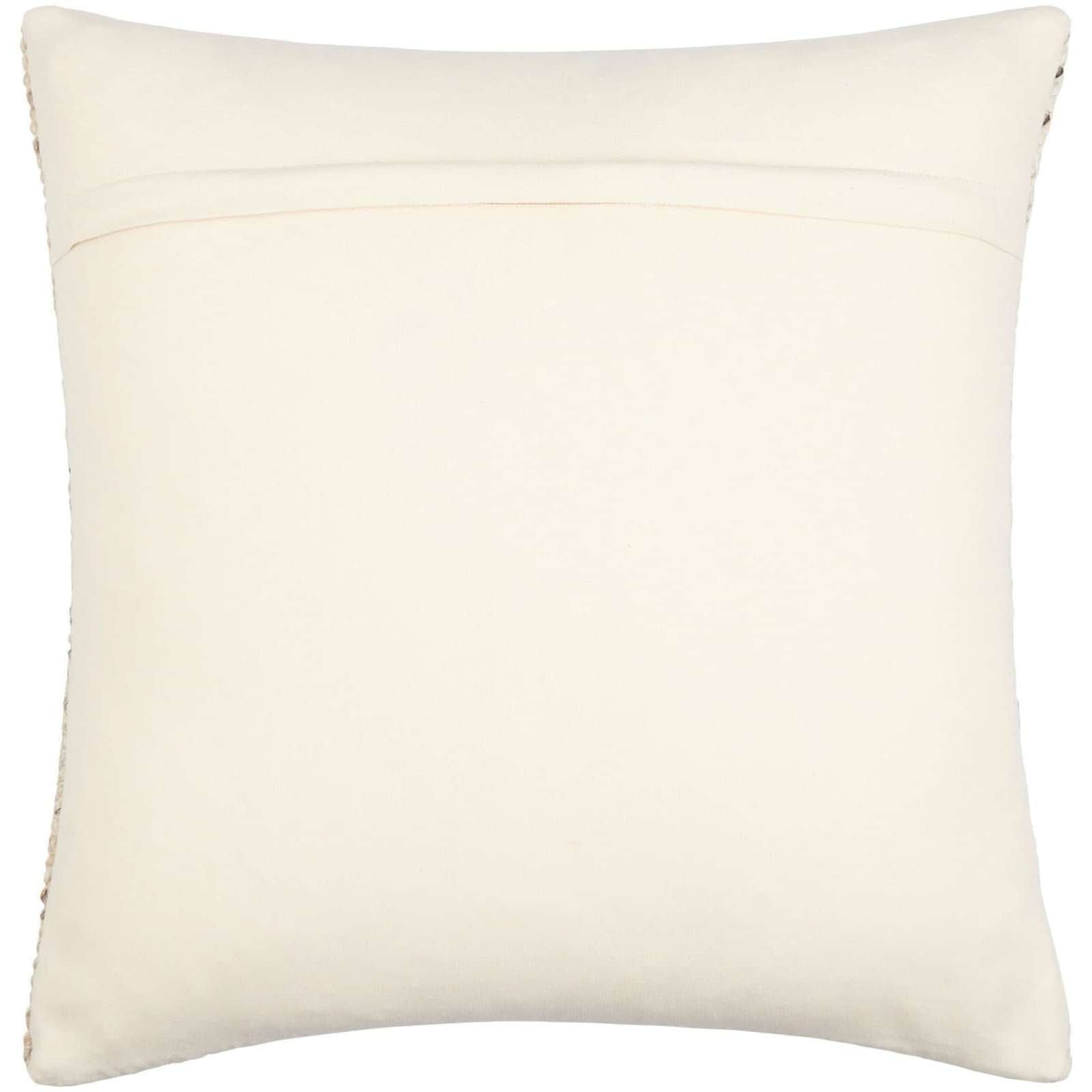 Keiichi Deccan Traps Woven Cushion in Light Beige - 51 x 51 cm   Nicholas John Interiors